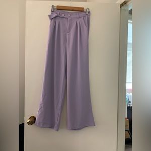 Light purple pants size medium